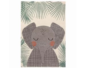 NATTIOT Tapis Enfant - Elphant - Junko