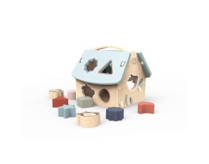 SPEEDY MONKEY Maison des Formes - 8 Blocs - Ds 12 mois 