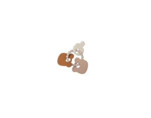 JOLLEIN Anneau de Dentition en Silicone - Teddy Bear - Ds 3 mois 