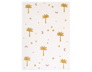 NATTIOT Tapis Enfant - Little Palm Miel 