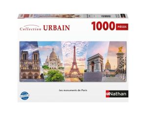 NATHAN Puzzle Les Monuments de Paris 1000 pcs - Ds 12 ans