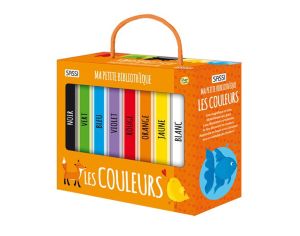 SASSI JUNIOR Lot de 8 Livres - Ma petite Bibliothque, Les couleurs - Ds 2 ans