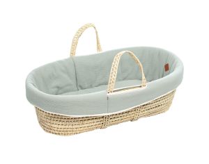 SEVIRA KIDS Couffin Bb avec Matelas, Habillage et Drap Housse - Jeanne