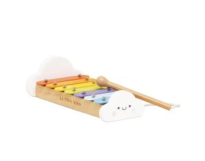 LE TOY VAN Xylophone Arc-en-Ciel en Bois et Mtal - Ds 18 mois 