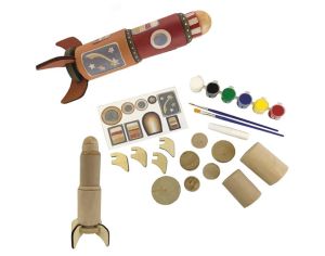 EGMONT TOYS Fuse en Bois  Assembler et  Peindre - Ds 3 ans 