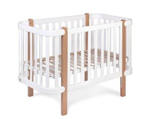 YAPPYKIDS Berceau Bb avec Sommier Rglable et Inclinable - Yappy tude - 120 x 60 cm