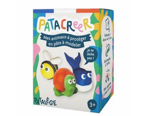 PAT' A CREER Kit  Fabriquer - Mes Animaux  Protger en Pte  Modeler - Ds 3 ans 