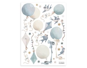 LILIPINSO Stickers Ballons et Cerfs-Volants - Selene