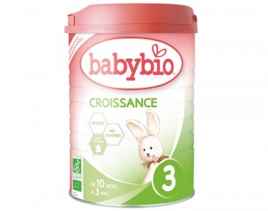 BABYBIO Croissance - De 10 mois à 3 ans - 900 g