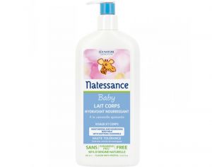 NATESSANCE Bébé Lait Corps Hydratant Nourrissant - 400 ml