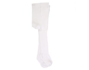 SEVIRA KIDS Collants bb Mixte en Coton Biologique - Ecru Naissance