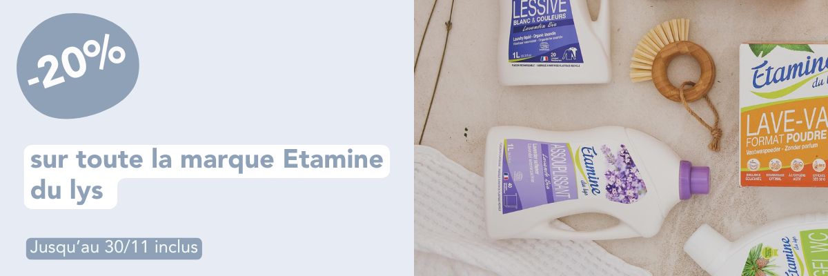 ETAMINE DU LYS Toute la marque 20%