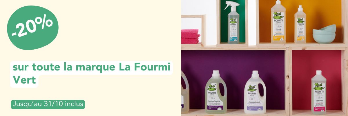 LA FOURMI VERTE 20%