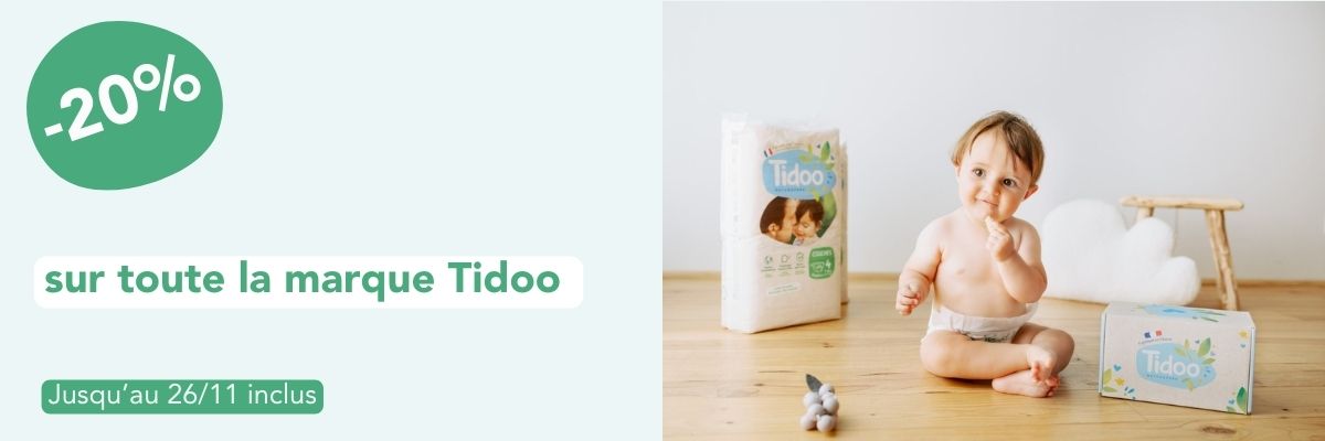 TIDOO Couches + Soins 20%